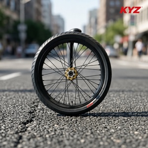 Neumático de Conversión Supermoto Motard KYZ de <span class=keywords><strong>17</strong></span> Pulgadas, Sin Cámara, Doble Propósito, Alto Rendimiento, para Motocicletas Eléctricas de Calle y Todoterreno, Piezas de Repuesto - Product Image 1