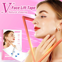 120 pièces de patchs liftants invisibles ultra-fins, respirants et doux pour la peau, bande de modelage en V pour peau relâchée, boîte d'outils de lifting du visage
