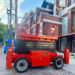 Plataforma Elevadora de Tijera Todoterreno 4x4 Versátil para Interiores y Exteriores - Product Image 2