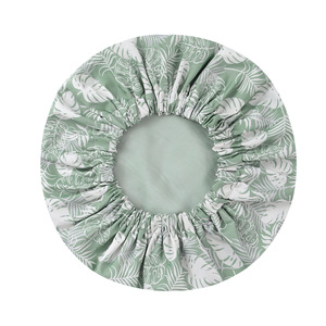 Bonnets de douche imperméables à double couche pour femmes, réutilisables et lavables, avec bande élastique, pour cheveux longs - Product Image 3
