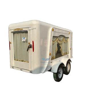 Elegante color personalizado 2-4 ruedas caballo coche fúnebre remolque/ataúd carro para funerales transporte especial - Product Image 6