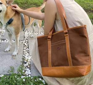 Custom Canvas Tote Bag <b>Large</b> Size with Personalized <b>Print</b> Logo Perfect for Shopping and Commuting Low MOQ Available - Product Image 4