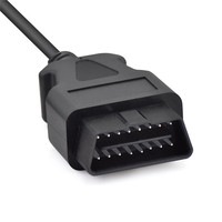 Cable de extensión de diagnóstico OBD2 de 16 pines, macho a hembra, de 60 cm, 1 m, 3 m, 10 m, OEM MF-Probe para coche