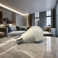 Ampoule LED A70 E27 17W à puce SMD, culot E27, en plastique, blanc chaud, pour entrepôt, 110-240V, angle de faisceau de 210 degrés