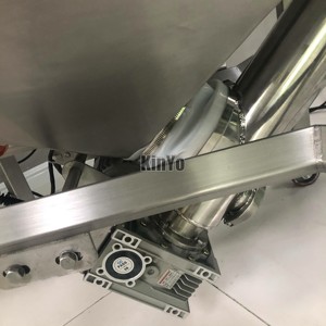 KinYo Stainless Steel 304 810w Factory Vibrating Hopper Inclined <strong>Screw</strong> Conveyor <strong>Auger</strong> <strong>Feeder</strong> - Product Image 5