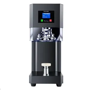 Máquina selladora de latas inteligente semiautomática para latas de PET y latas de aluminio, de tipo Al, de tipo semiautomático, de tipo 2
