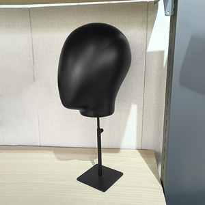 Soporte de exhibición <span class=keywords><strong>para</strong></span> diademas y sombreros con maniquí de cabeza y varillas metálicas - Product Image 2