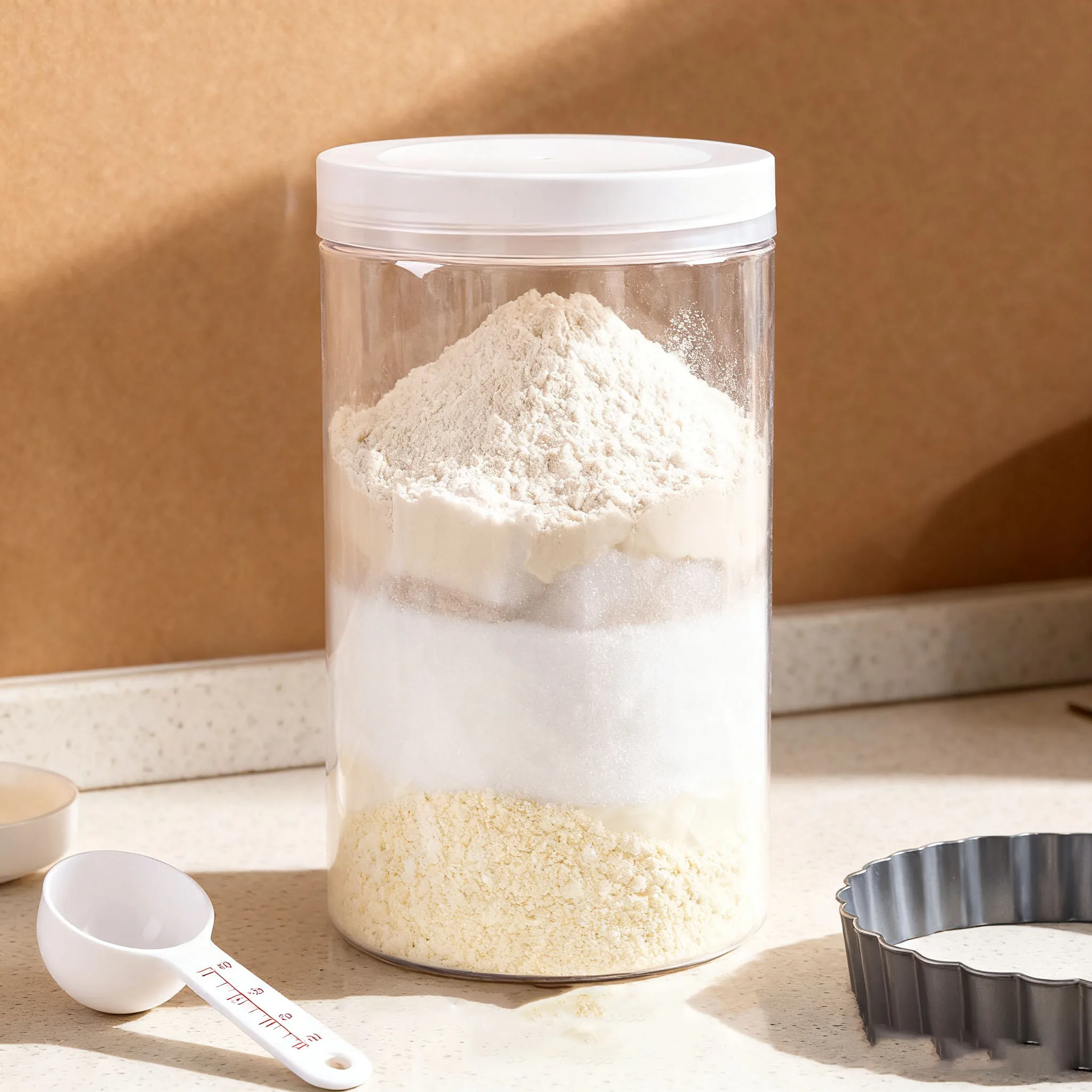 Clear Round 800ml PET Plastic Food Storage Jar for Nut Sugar Candy Cookie Storage