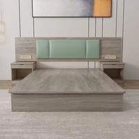 Hotelzimmer-Möbelset Maßgefertigtes Komplettes Schlafzimmer-Paket Fabriklieferung für Hotel-Resort-Apartment Gastgewerbe-Projekte
