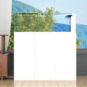 Aquarium en verre rectangulaire moderne pour la maison, salon, aquarium écologique pour récif, aquarium pour poissons, 220V, petit aquarium à vendre - Product Image 1