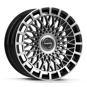 Rodas Forjadas Personalizadas Pretas Multirraio de 18, 19, 20, 21 e 22 Polegadas com Tampa Flutuante 5X114.3 e <span class=keywords><strong>5</strong></span> Furos para Mercedes, BMW, Audi, SUV e Lamborghini - Product Image 4
