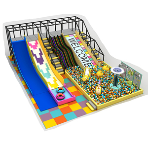 Laberinto de Juegos Personalizado para Niños, <span class=keywords><strong>Parque</strong></span> de Juegos Interior con Tobogán y Piscina de Pelotas - Product Image 2