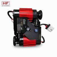 Pompa Kompresor Udara Portabel Haifeng HF CKMTA12 /24 Silinder Ganda 150PSI Heavy Duty 4x4 untuk Pengisian Ban Mobil Offroad