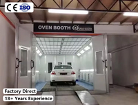 Cabine de peinture automobile infrarouge électrique sur mesure de l'usine de Guangzhou, four de séchage pour peinture automobile