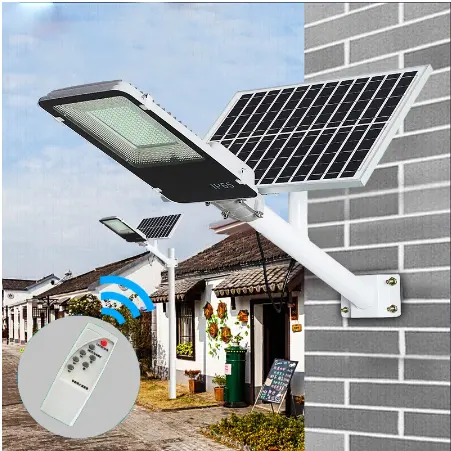 Solar Street Lamp High Lumen remote controller Waterproof Integrated Outdoor Road Led Garden Solar Street Lights