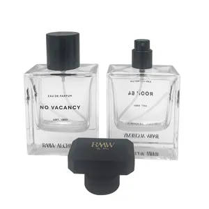luxury custom cologne 'parfume spray bottle design empty men glass 'perfum bottle 50ml 100ml china distributor