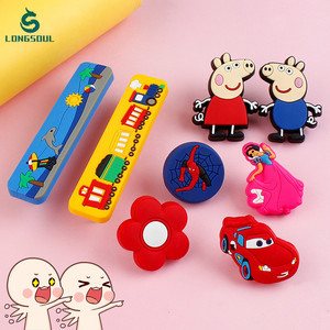 Trung Quốc thực hiện Chất lượng cao trẻ em NỘI THẤT PHÒNG NGỦ tủ cao su nhựa phim hoạt hình xử lý <span class=keywords><strong>knobs</strong></span> - Product Image 4