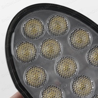 Lampe de travail LED à haut lumen pour camion, construction, 64W 5814LM, super lumineuse, large faisceau, lampe de travail LED pour remorque, pour Wrangler/Jeep/Volvo