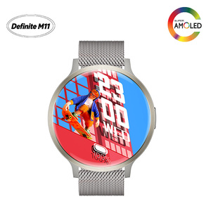 Reloj Inteligente Definite M11-90 Ultra Delgado con Bluetooth, Pantalla AMOLED de 1.75'', Cuerpo Delgado de 9.9mm, Resistente al Agua IP67, Diseño Metálico Plateado, Batería de 400mAh - Product Image 1