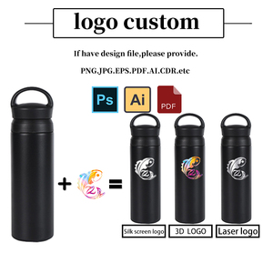ZP enduit de poudre <span class=keywords><strong>Logo</strong></span> personnalisé 500ml Style <span class=keywords><strong>japonais</strong></span> gobelet sous vide en acier inoxydable Double paroi Thermos 350ml tasse à café de voyage - Product Image 5