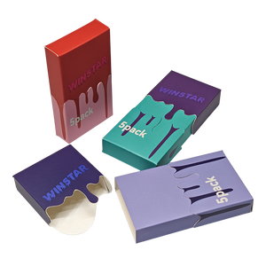 Boîtes d'emballage personnalisées pour <span class=keywords><strong>cigarettes</strong></span> à deux, trois ou quatre paquets, avec conception de structure spéciale, impression numérique, pour cartes de <span class=keywords><strong>cigarettes</strong></span> 2, 3 ou 4 paquets - Product Image 6