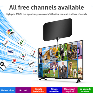 <span class=keywords><strong>Antenne</strong></span> TV numérique intérieure longue portée intelligente sans fil pour <span class=keywords><strong>caravane</strong></span>, meilleure <span class=keywords><strong>antenne</strong></span> DVB-T2 UHF VHF 4K HDTV - Product Image 3