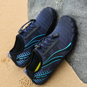 Zapatos de Agua para Exteriores Unisex con Parte Superior de Malla, Suela de Goma, Transpirables, para Playa y Natación, Punta Cerrada, Tallas 40-46 - Product Image 2
