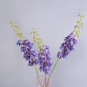 Flores de <span class=keywords><strong>Campanula</strong></span> Rosa de 98 cm en Campanilla Artificial de PU para Arreglos Florales, Decoración Navideña del Hogar y Bodas - Product Image 3
