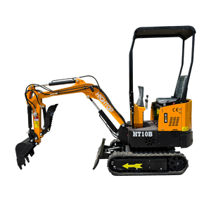 Hightop HT10B Mini excavadora pequeña sobre orugas <span class=keywords><strong>CE</strong></span> aprobado alta eficiencia en áreas confinadas - Product Image 3