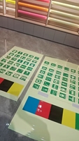 Vinilo Fotoluminiscente Autoadhesivo Imprimible, Película de PVC de Alta Visibilidad que Brilla en la Oscuridad de 6 a 8 Horas para Impresión con Tinta Eco-Solvente