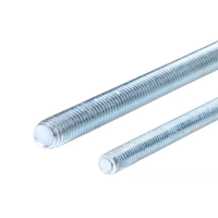 DIN975 M25 Thread Rod 1M 2M 3M Length M6 Stainless Steel Fully Threaded Rod High Quality Stud Bolts