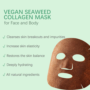 <span class=keywords><strong>Maschera</strong></span> Professionale Personalizzata per Spa con Alghe Marine Detox, <span class=keywords><strong>Maschera</strong></span> Viso Purificante ai Semi di Alghe Ricca di Minerali per Massaggi, Fornitura all'Ingrosso, OEM - Product Image 5