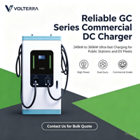 Chargeur rapide DC pour véhicules électriques 240 kW, CCS2, OCPP, station de charge ultra-rapide intelligente, fabricant