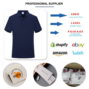 Camisa Antiarrugas Personalizada para Hombre, 100% Poliéster, Manga Corta, Tejido de Punto, Logotipo Bordado, Uniforme de Trabajo, Gimnasio, Entrenamiento - Product Image 6