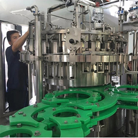Machine automatique de fabrication de boissons gazeuses / Ligne de remplissage d'eau gazeuse en bouteille PET CSD