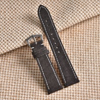 Bracelet de montre en nylon denim tendance, sangle de sport réglable en tissu, bracelet de remplacement compatible avec les montres intelligentes OEM ODM