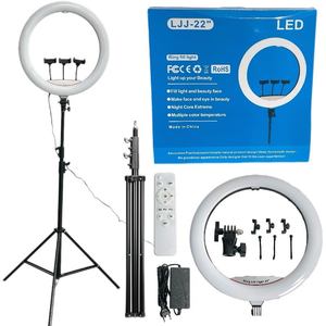 <span class=keywords><strong>Anneau</strong></span> <span class=keywords><strong>lumineux</strong></span> LED le plus vendu, éclairage d'appoint pour téléphone portable à 360 degrés, disponible en 6, 8, 10, 12, 13, 14, 18 et 22 pouces, modèle complet pour selfies - Product Image 2