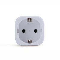 Adaptateur de Voyage de Haute Qualité du Royaume-Uni vers l'Europe, Adaptateur Universel de Voyage UK pour la Plupart des Prises Européennes (UE, Espagne, France) Types C/E/F