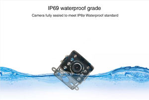 Cámara de seguridad con conector Din de 4 pines a prueba de agua IP69, cámara de visión trasera de coche <span class=keywords><strong>exterior</strong></span> para una conducción más segura - Product Image 3