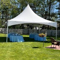 Carpa Premium de Alta Gama para Eventos, Tela de PVC Impermeable para Bodas, Fiestas, Ferias Comerciales y Alquileres