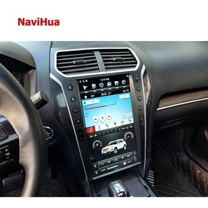 NAVIHUA 13.6 Inch Vertical Screen Multimedia <b>Auto</b> Head Unit Android Car Stereo Radio for Tesla Style Ford Explorer 2012-2019 - Product Image 3