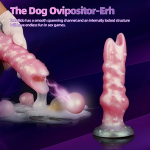 ของเล่นทางเพศรูปอวัยวะเพศหญิงสำหรับคู่รัก รุ่น YOCY Monster Laying Eggs Ovipositor แบบกลวง ใช้กระตุ้นช่องคลอดและทวารหนัก พร้อมฟังก์ชั่นวางไข่ - Product Image 3