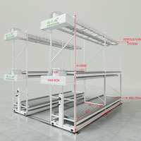 Solution de culture intérieure : Étagères de culture, système d'agriculture verticale, système hydroponique