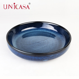 Nhà Hàng Chuyên Nghiệp Bộ Đồ Ăn Tối Bằng Gốm Tấm Và Cốc Đồ Ăn Bằng Đá - Product Image 2