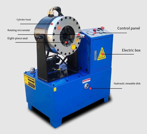 Ống ockling máy thép không gỉ phòng tắm Ống áp lực & thu hẹp Máy End hình thành swaging ống giảm máy - Product Image 3