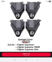 Cache-phare d'origine pour trottinette électrique Teverun Fighter 11 11+ / Fighter Mini 7260R