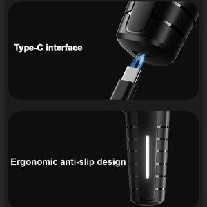 Recortadora <span class=keywords><strong>de</strong></span> Barba LED para el Hogar, Fácil <span class=keywords><strong>de</strong></span> Usar, Segura, Profesional, Recargable, Cortadora <span class=keywords><strong>de</strong></span> <span class=keywords><strong>Pelo</strong></span> Eléctrica para Hombres - Product Image 4