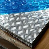Feuille à carreaux en aluminium T4 de 5mm d'épaisseur 3003 modèle de pointeur meilleur prix feuille d'aluminium