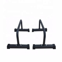 Barres parallèles de fitness pour la musculation, antidérapantes, en acier noir, 90x63x38cm, pour la maison, unisexe, taille personnalisable
