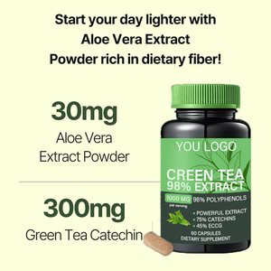 Hot bán có chứa 300mg chiết xuất Vitamin Biotin trà xanh Catechin viên nang cho chế độ ăn uống và sức khỏe bổ sung - Product Image 3